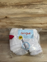 NEW Cat & Jack Ankle Socks 10pk sz 9c-2Y