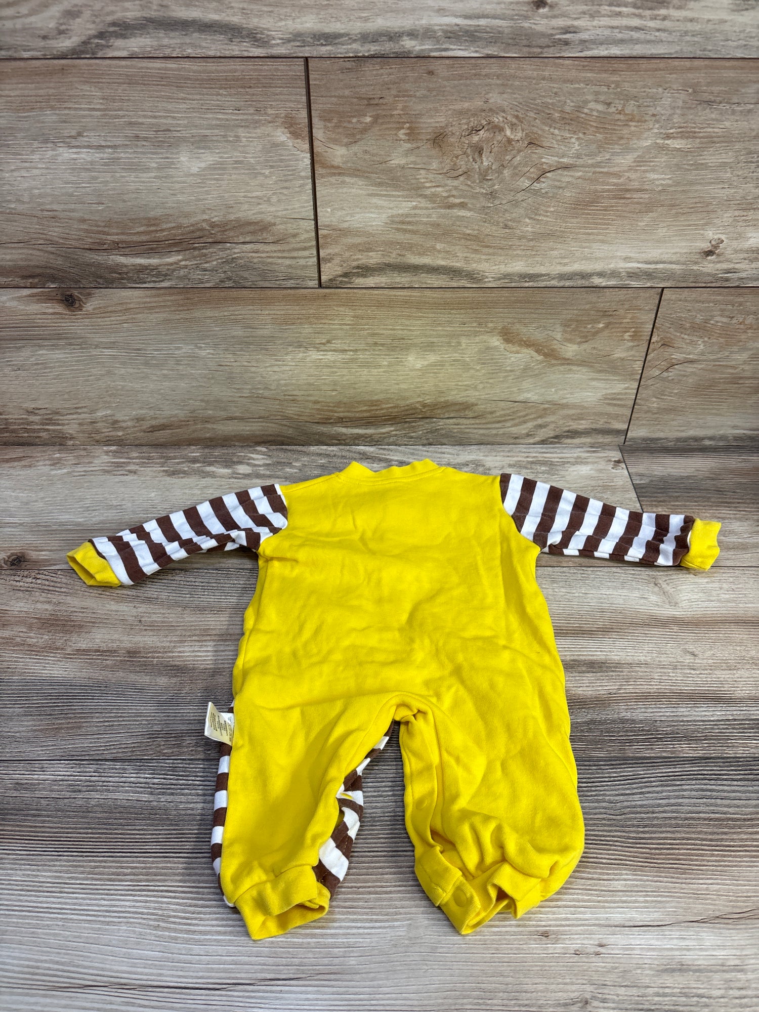 Eghunooy Snap Giraffe Coverall Yellow sz 3-6m