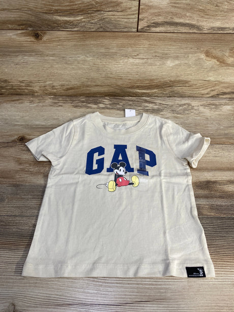 NEW Gap x Disney Mickey Mouse Shirt Beige sz 3T - Me n Mommy To Be