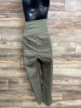 Old Navy Maternity Rollover-Waist Pants Green sz Medium