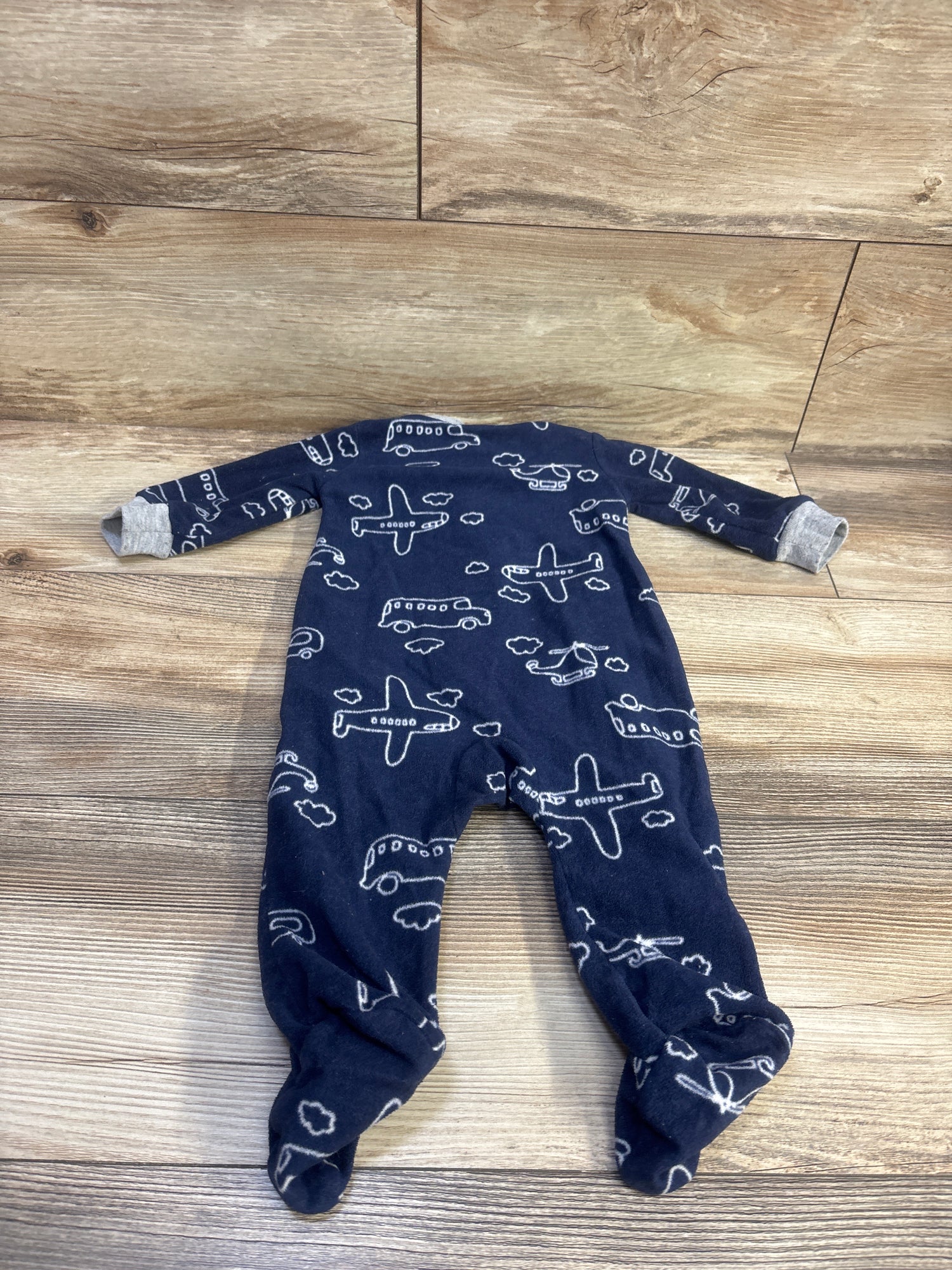 Carter's Blanket Sleeper Navy sz 6m