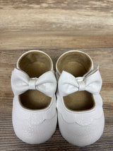 myppgg Soft Sole Bow Flats White sz 3c
