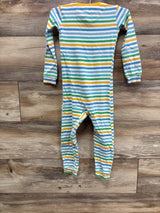 Children's Place Striped Sleeper White sz 3T