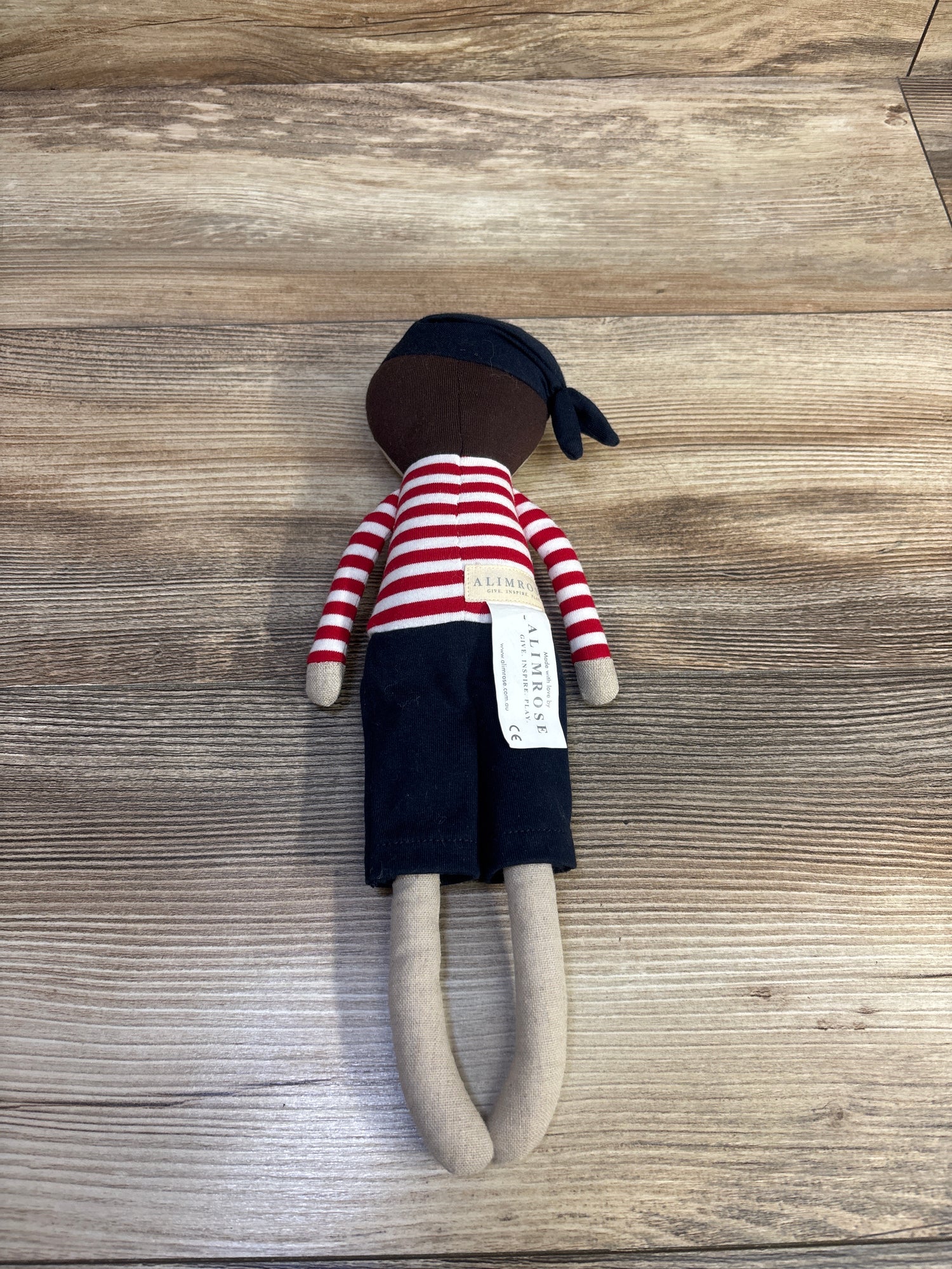 Alimrose Linen Pirate Boy Toy