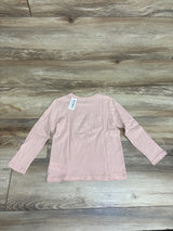 NEW Old Navy Creative Heart Long Sleeve Shirt Pink sz 4T