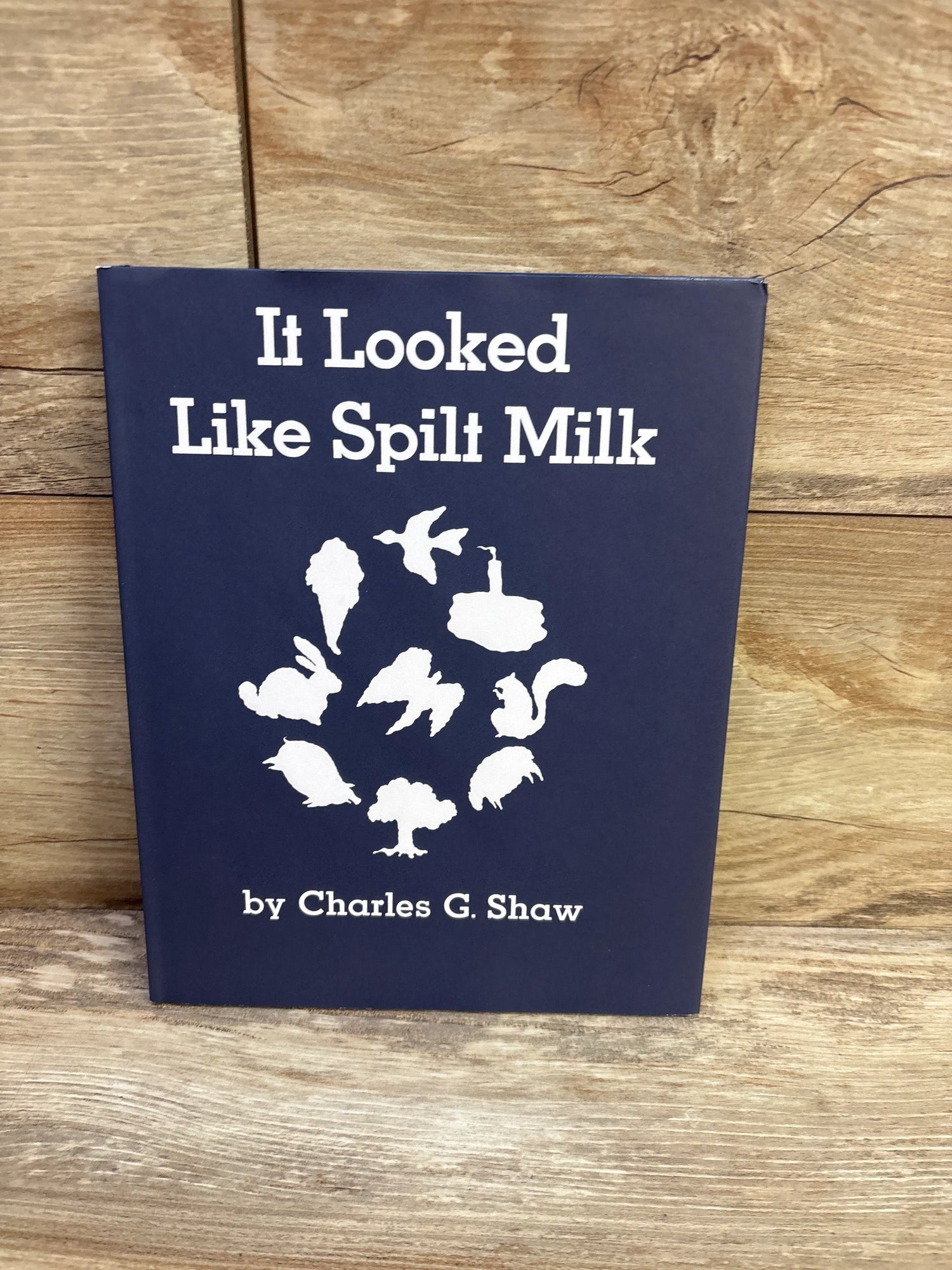 It Looked Like Spilt Milk Hardcover Book