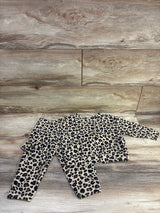 Cat & Jack 2pc Waffle Knit Leopard Shirt & Pants Set Tan sz 18m