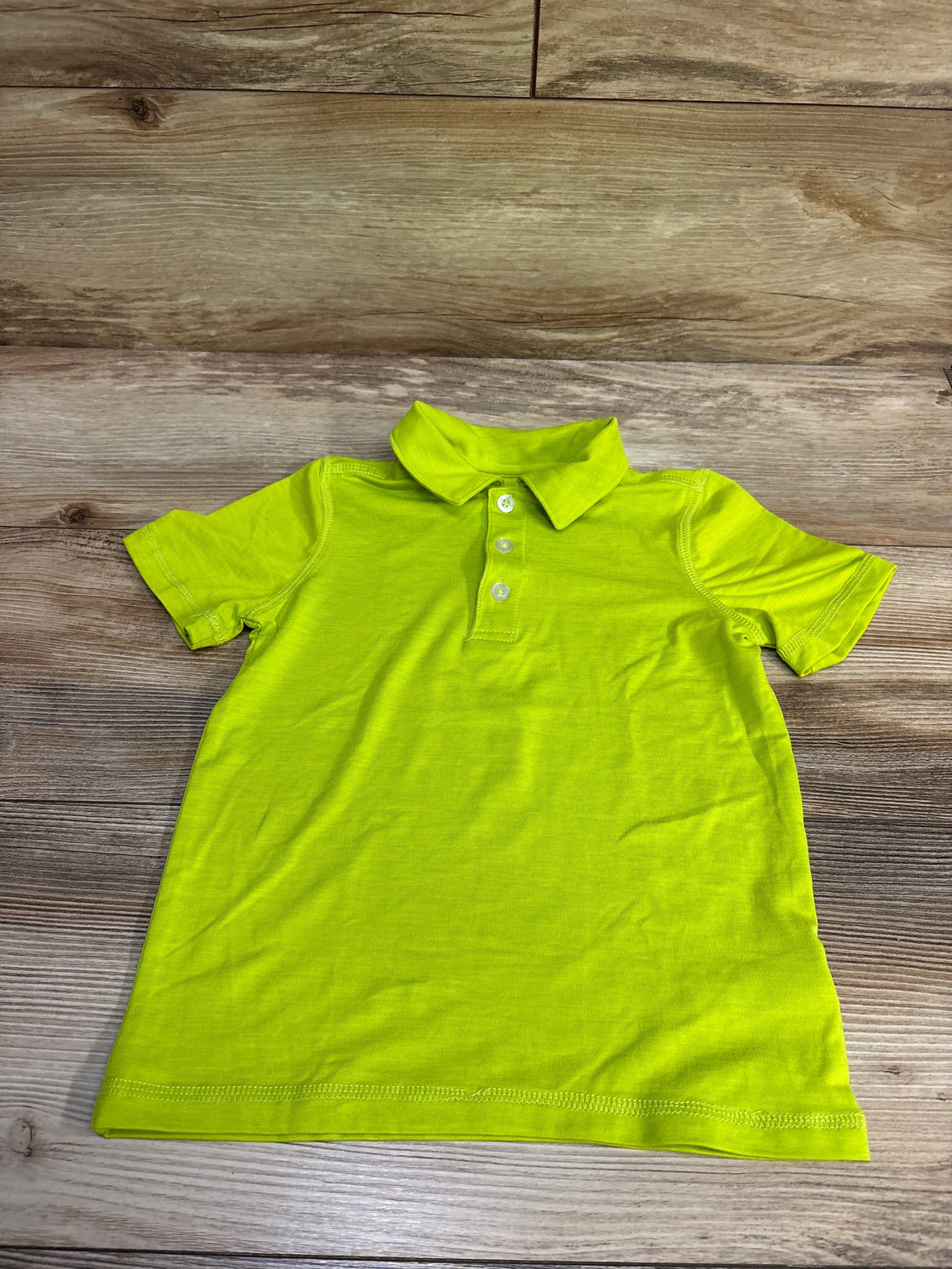 Tommy Bahama Active Polo Shirt Lime Green sz 4T