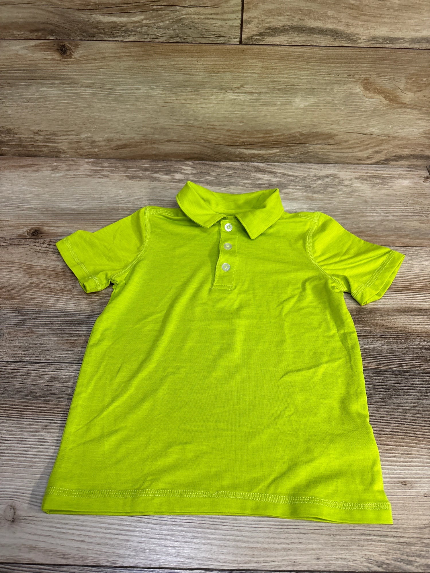 Tommy Bahama Active Polo Shirt Lime Green sz 4T