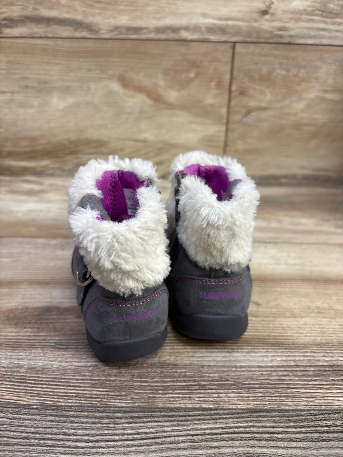 Surprize by Stride Rite Delrae Boots Grey sz 6c