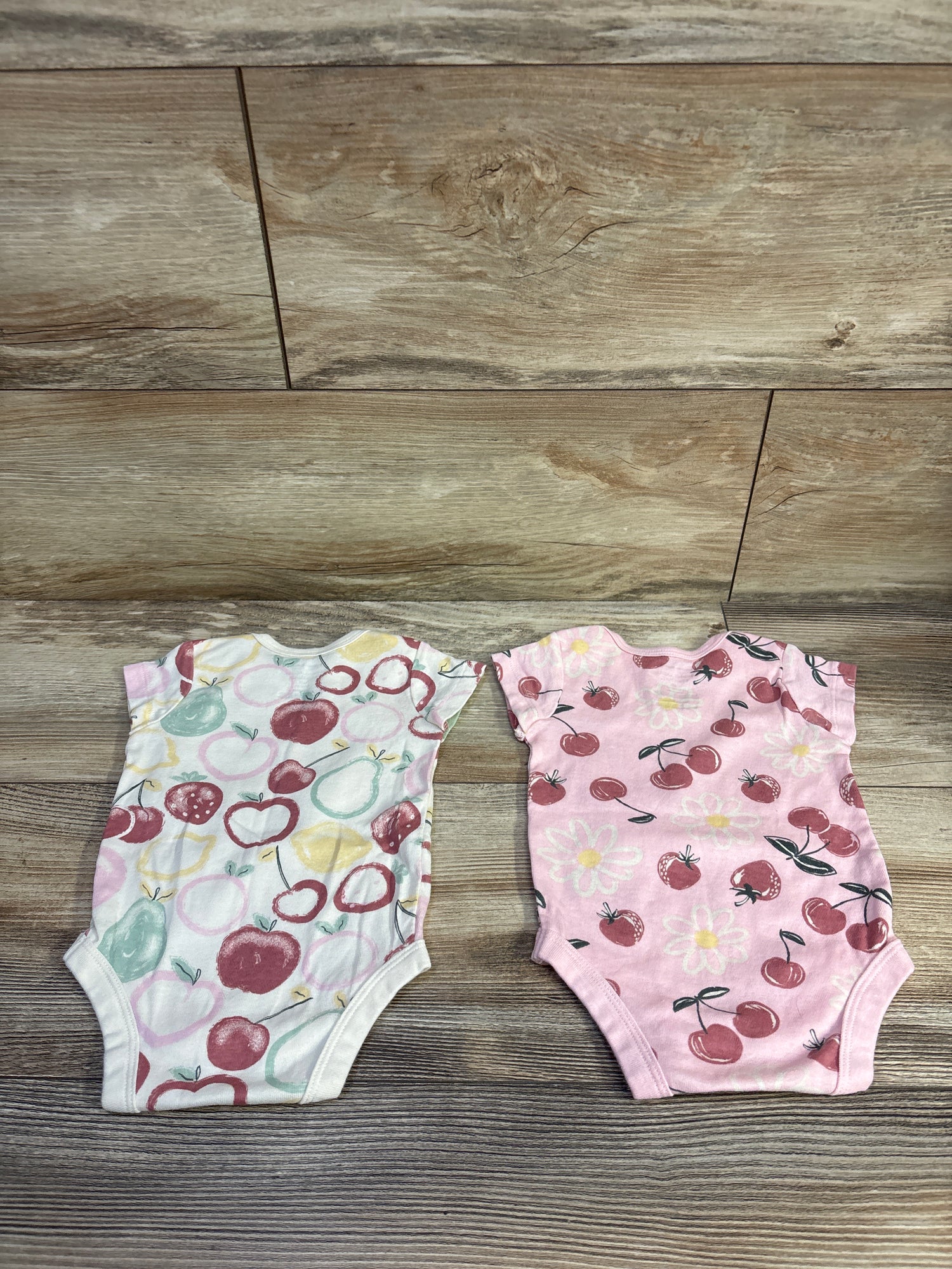 Member's Mark 2pk Bodysuits Pink sz 3m