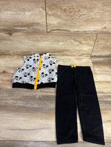 Disney Baby 2pc Mickey Mouse Vest & Bottoms Set Grey sz 18m