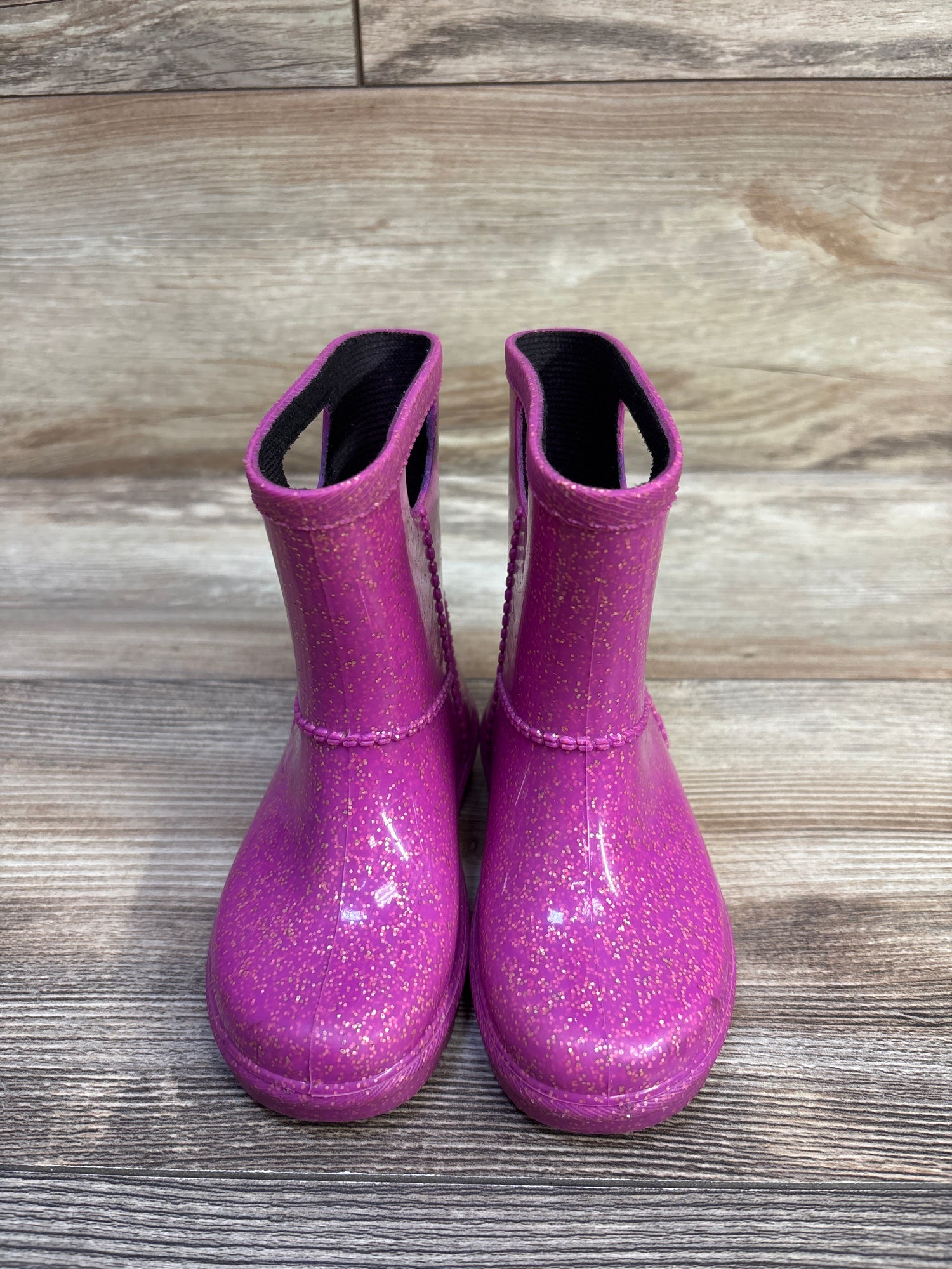 UGG Rahjee Glitter Rain Boots Pink sz 5c