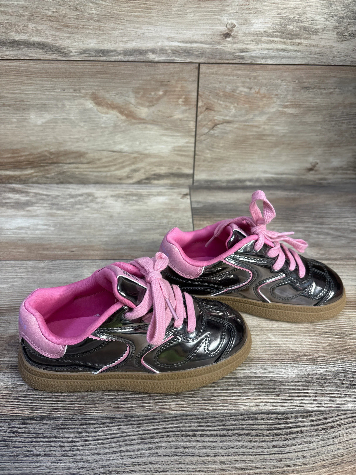 RCBG Geena Metallic Sneakers Silver sz 12c