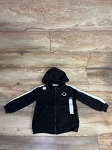 NEW Okie Dokie Full-Zip Hoodie Black sz 24m