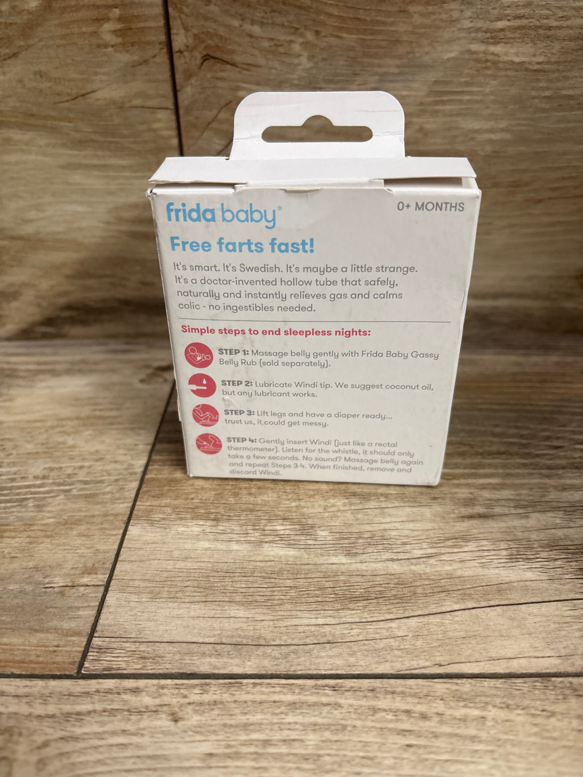 NEW Frida Baby Windi The Gaspasser Gas+Colic Relief 10pk