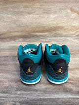 Air Jordan 3 Retro GT 'Black Metallic Gold' Sneakers sz 4c