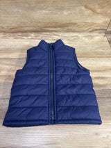 Old Navy Puffer Vest Navy sz 18-24m