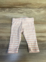 Norstrom Striped Leggings Pink sz 3-6m