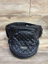 Tushbaby Hip Carrier in Vegan Leather Black up to 45lbs