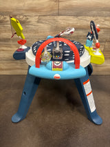 Fisher Price 3-in-1 Spin & Sort Activity Center in Navy Dashes