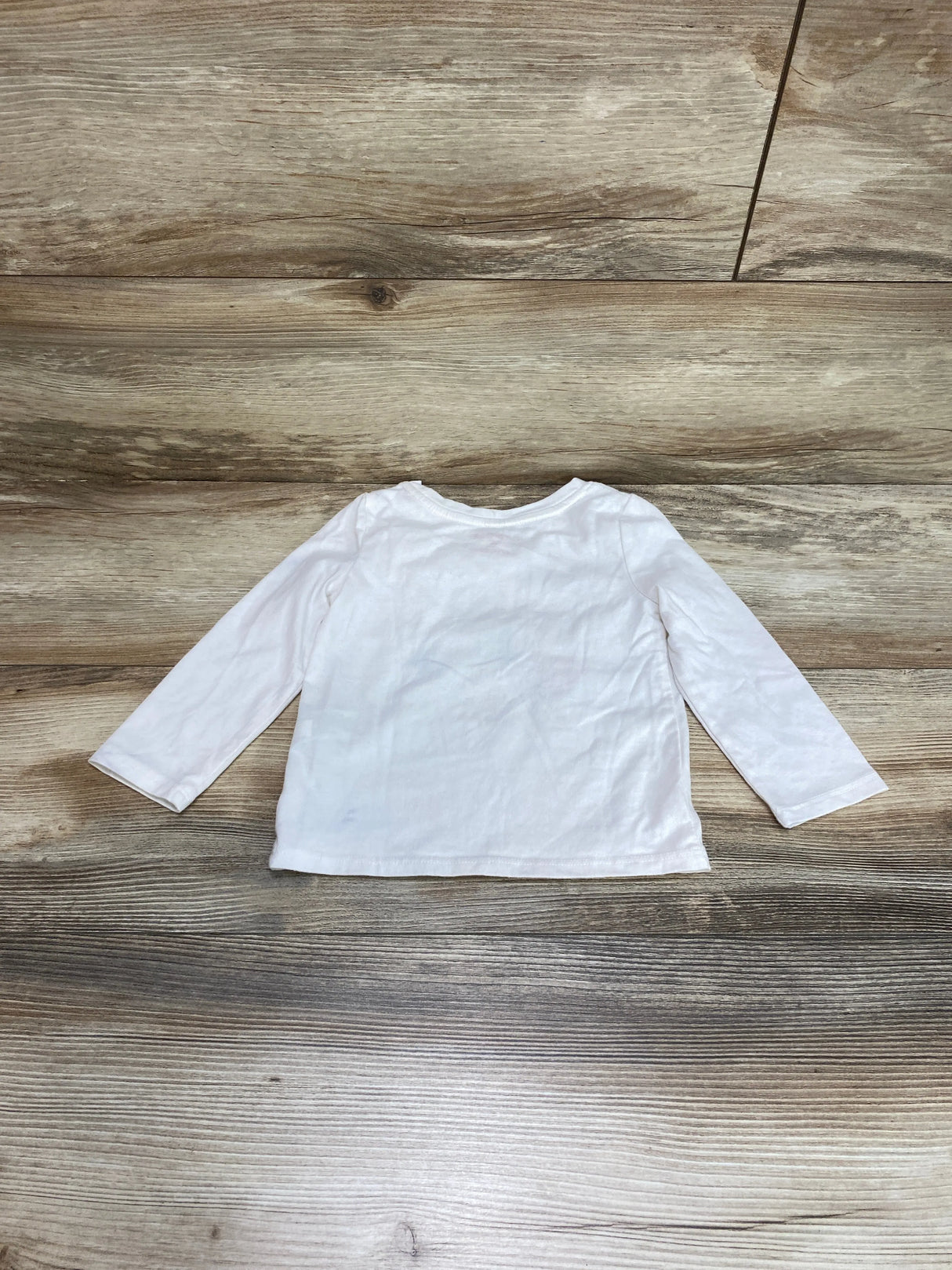 Cat & Jack Shapes I Know Shirt White sz 18m