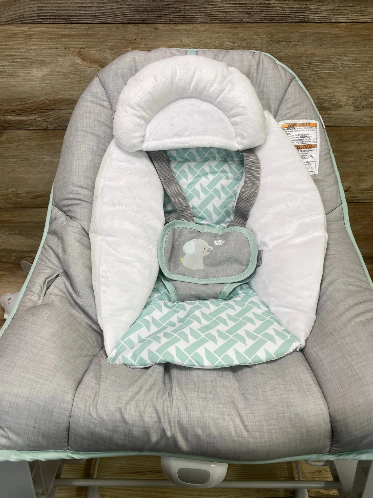 Ingenuity Keep Cozy 3-in-1 Grow with Me Baby Bouncer, Rocker & Toddler Seat Grey