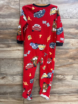 Disney Pixar Cars Blanket Sleeper Red sz 4T