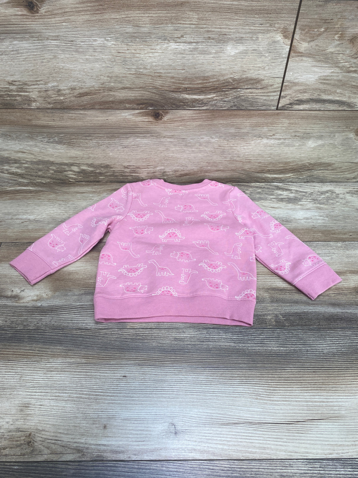 Cat & Jack Dino Sweatshirt Pink sz 18m