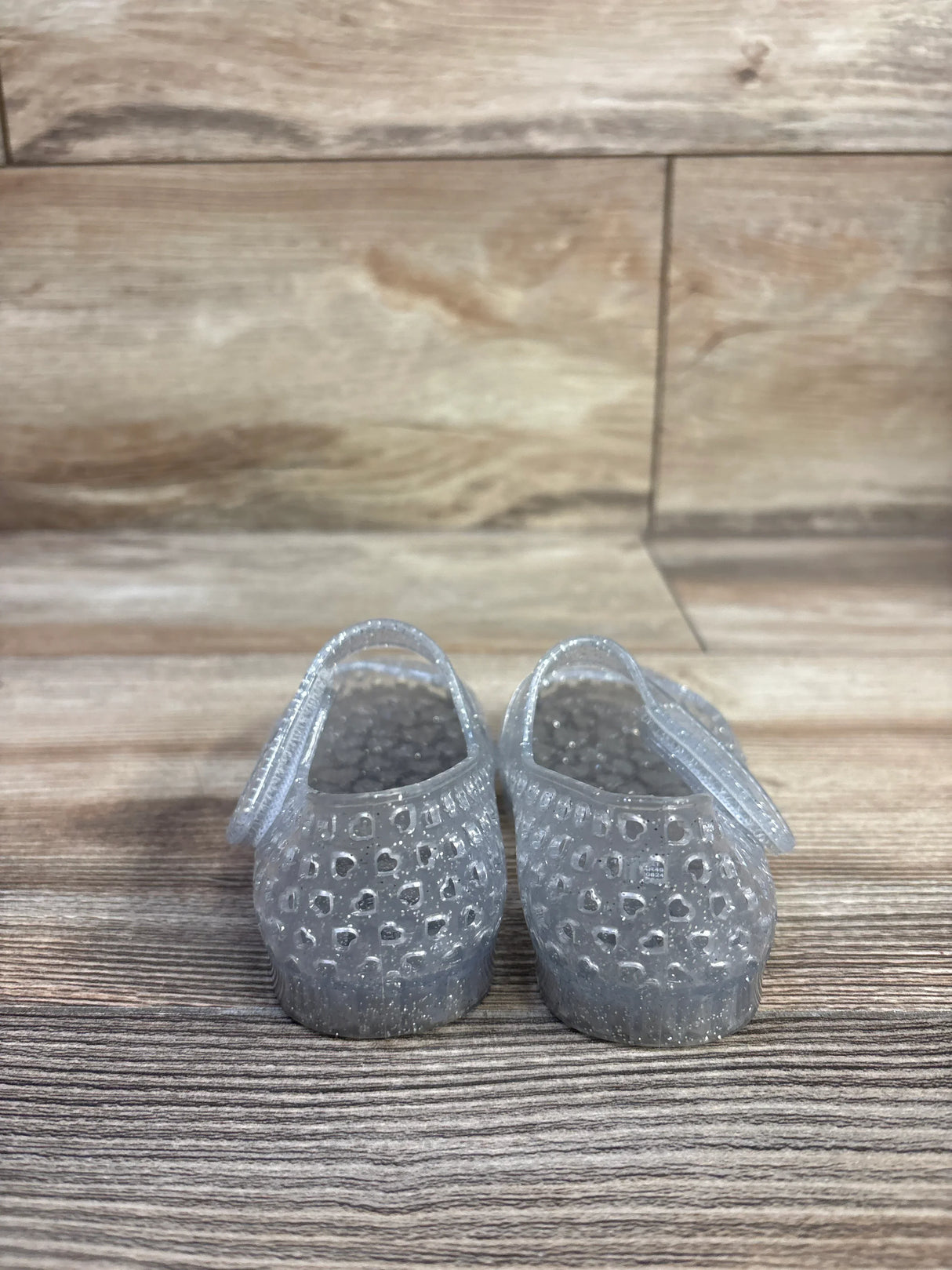 Old Navy Fruity Scented Jelly Mary-Jane Flats Clear sz 5c