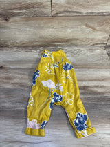 Carter's Floral Jumpsuit Yellow sz 3m
