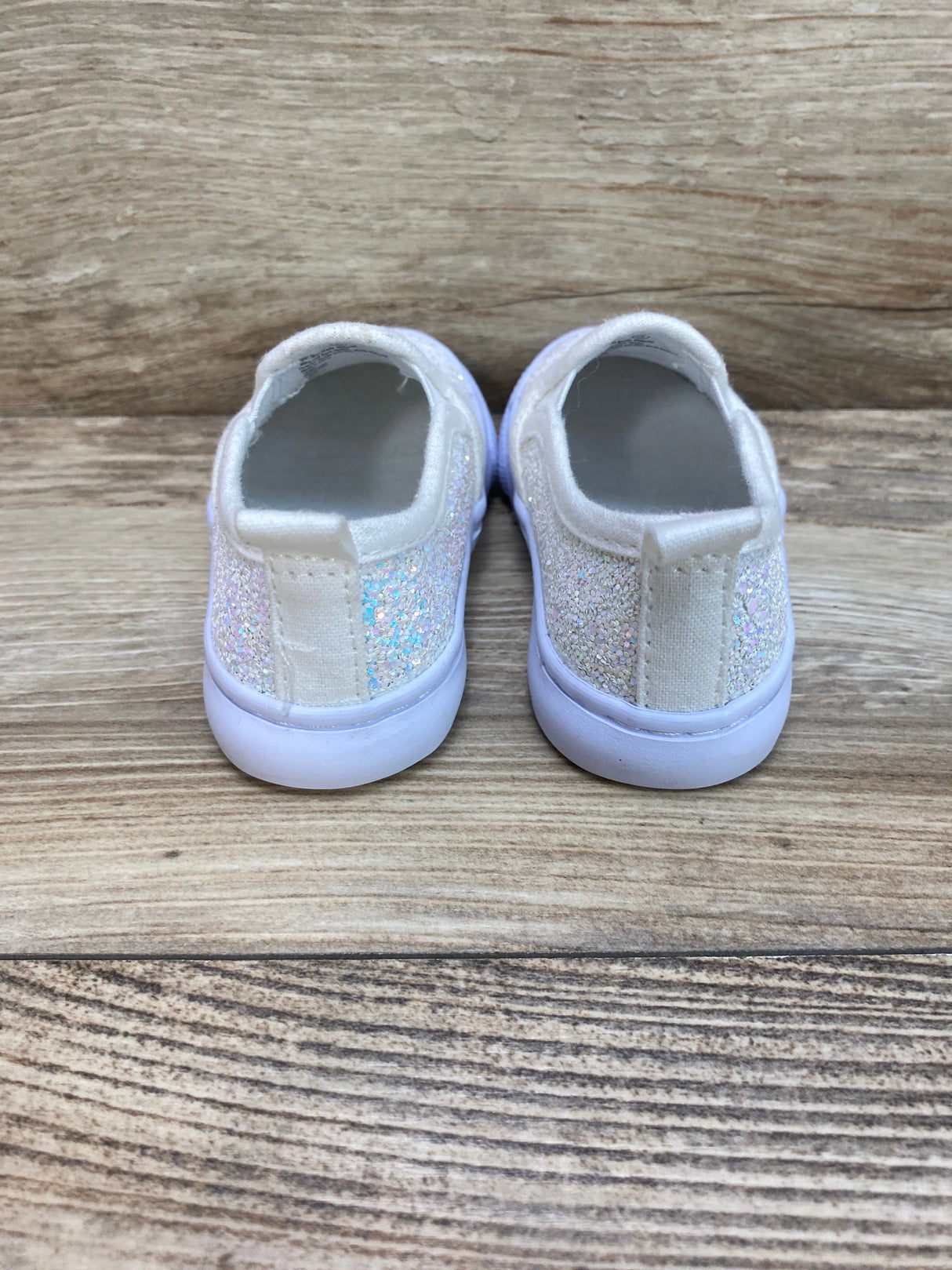 Cat & Jack Madigan Slip-On Glitter Sneakers sz 5c