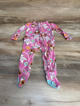Posh P Unicorn Ruffle Footie Pink sz Newborn - Me n Mommy To Be