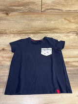 Patachou Anchor Print Pocket Shirt Navy sz 5T