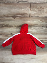 NEW Okie Dokie Cyber Red Full-Zip Hoodie sz 9m