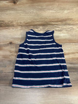 Carter's Striped Tank Top Navy sz 3T - Me n Mommy To Be