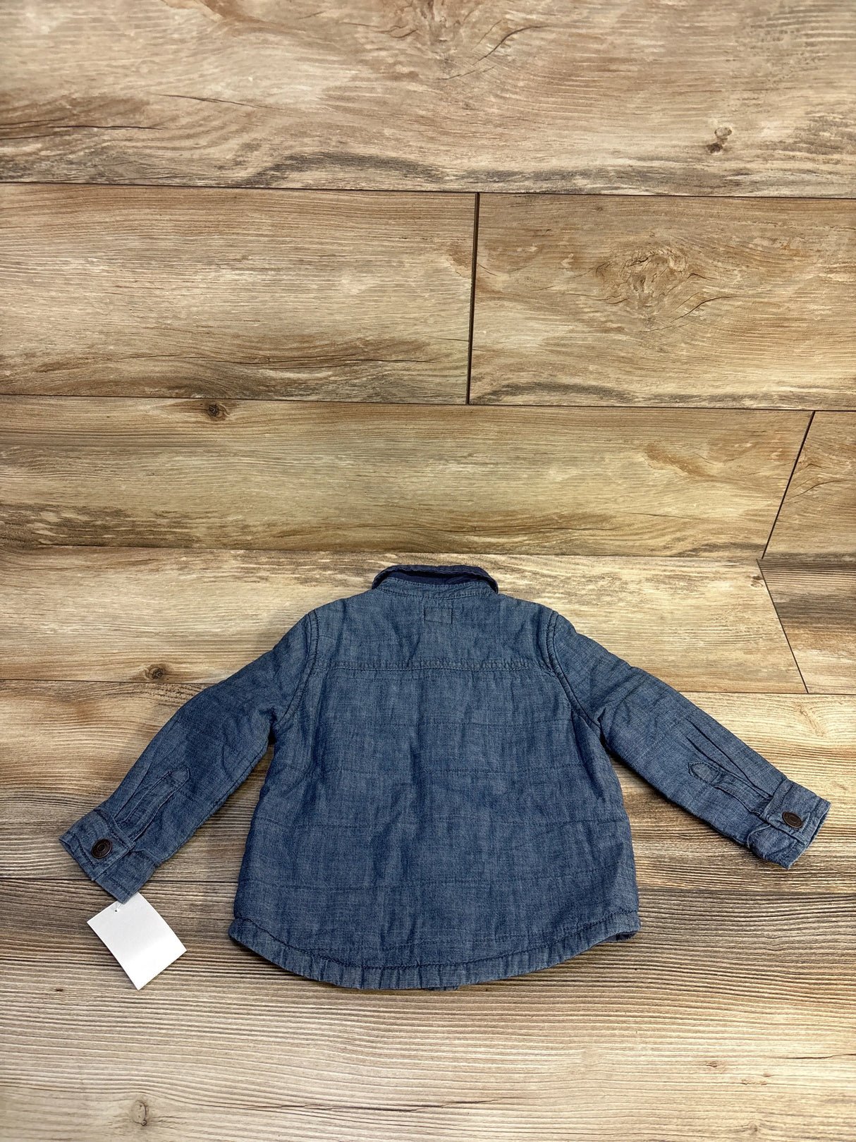 NEW OshKosh Denim Button Up Jacket Blue sz 18m