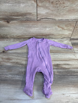 Member's Mark Ribbed Sleeper Purple sz 6m