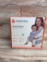 NEW Ergobaby Omni Deluxe Mesh All-in-One Baby Carrier in Pearl Grey 7-45lbs