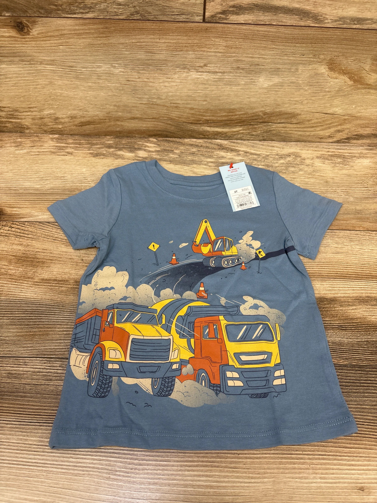 NEW Cat & Jack Shirt Blue sz 2T