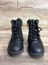 Sugar Faux Leather Butterfly Boots Black sz 5c