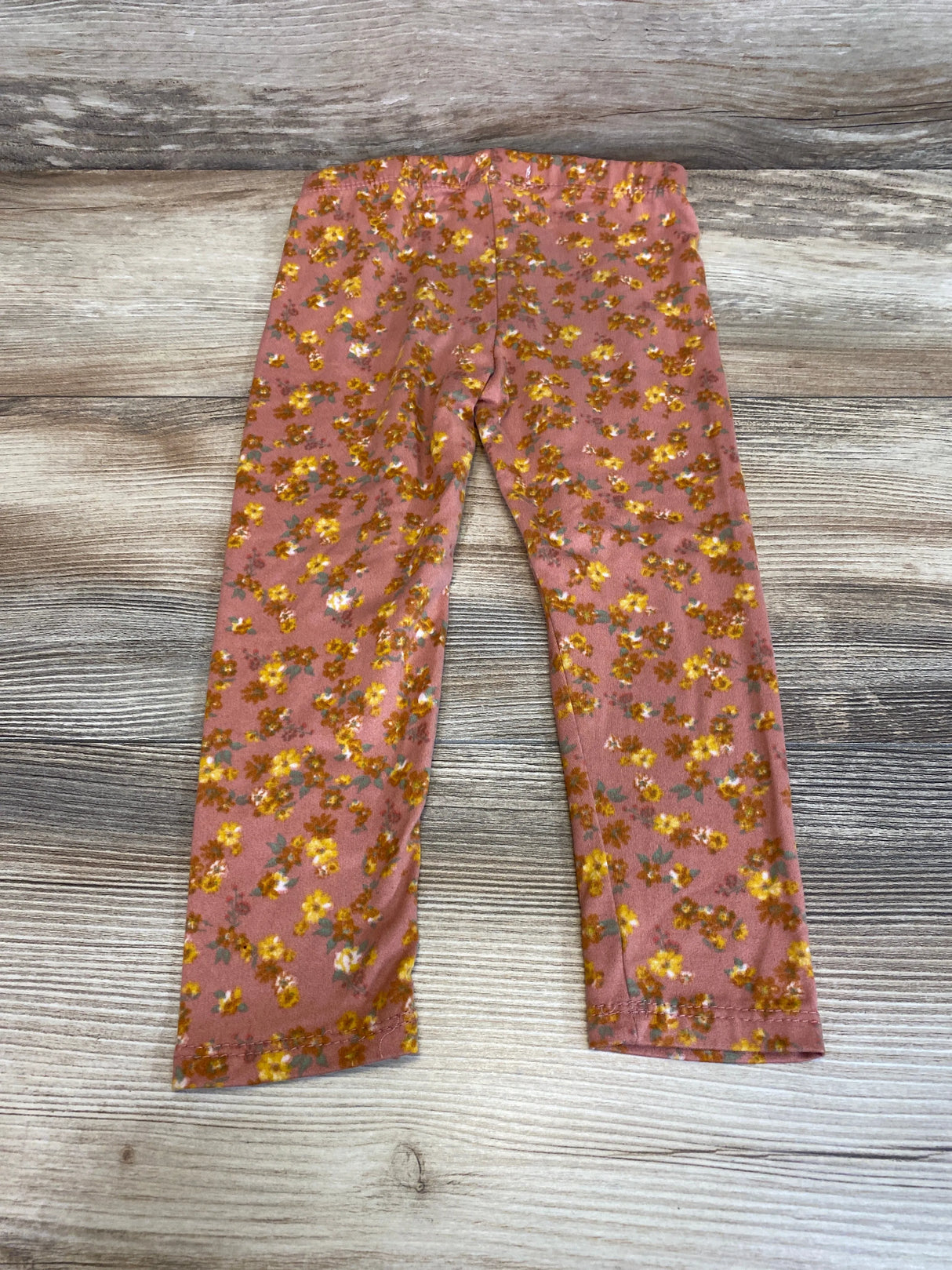 Tahari Floral Leggings Pink sz 3T