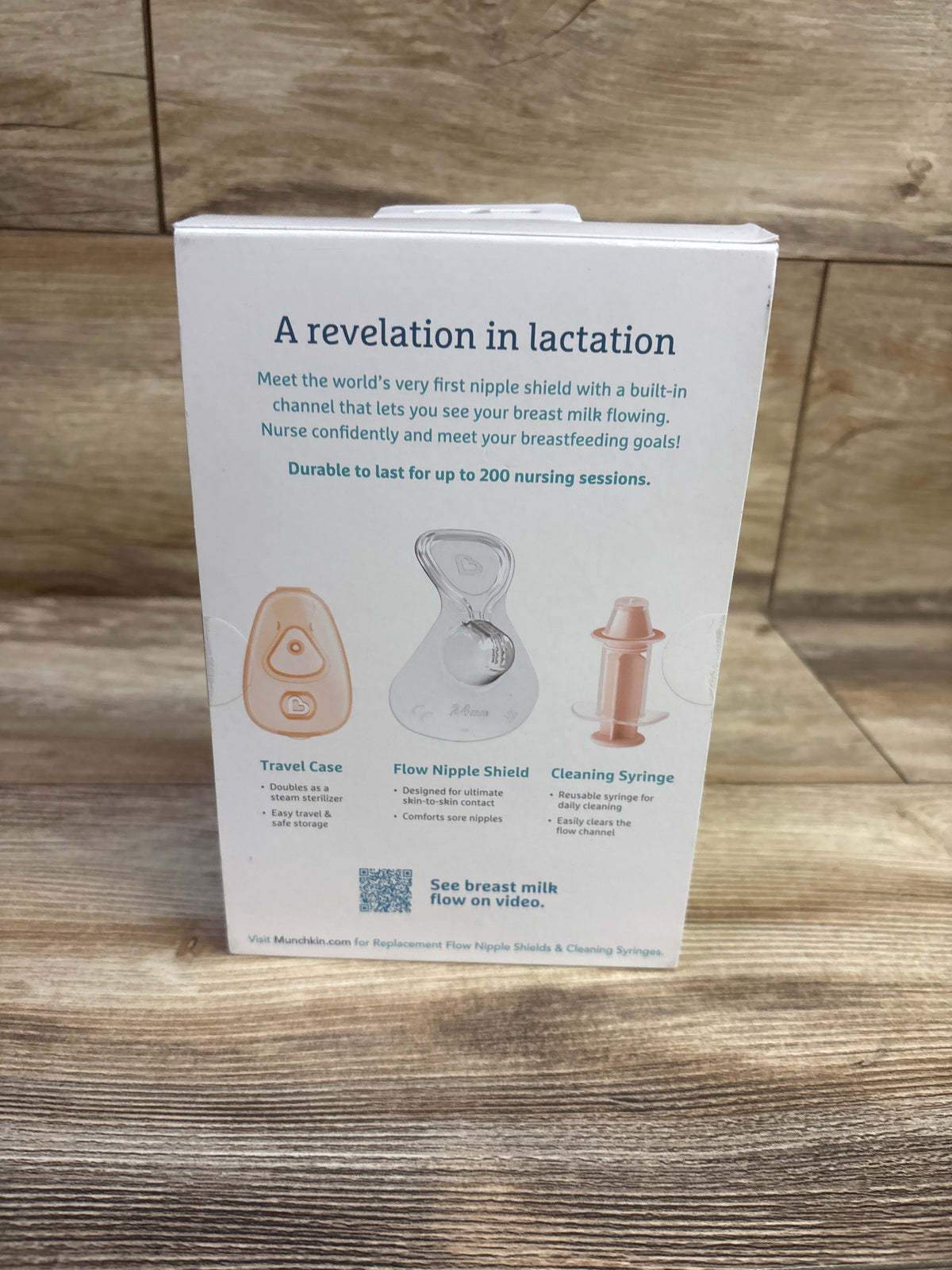 NEW Munchkin Flow Nipple Shield+ with See-Thru Chanel - 24mm