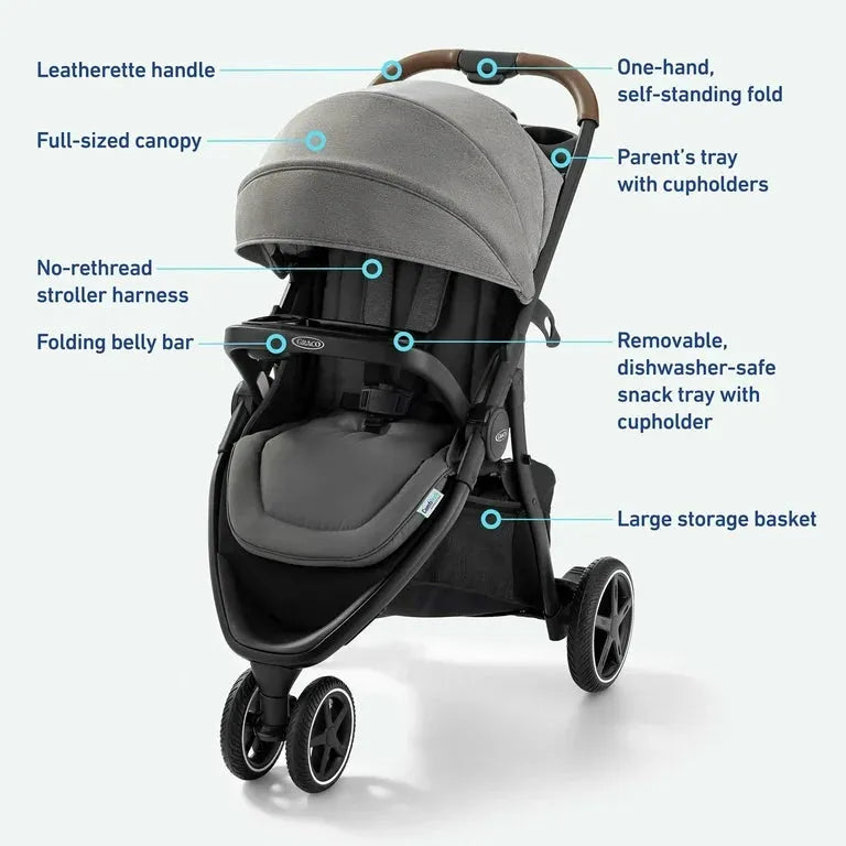 NEW Graco Outpace Travel System in Briggs