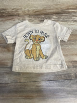 Disney Baby Born To Rule Lion King Shirt Oatmeal sz 3-6m