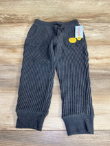 NEW Cat & Jack Drawstring Waffle Knit Pants Grey sz 4T - Me n Mommy To Be