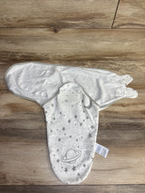 Gllquen Baby 2pk Space Swaddle Wraps White sz 0-3m
