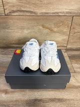 NEW New Balance New-B Hook and Loop Sneakers White sz 2c