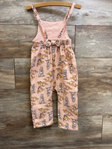 Disney Baby Bambi Gauze Jumpsuit Peach sz 24m