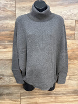 NWOT Gap Maternity CashSoft Turtleneck Sweater Grey sz Small
